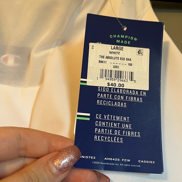 NWT Champion Sz Large Women’s Absolute Eco Moisture-wicking Sports Bra Ret $40! - Picture 3 of 12